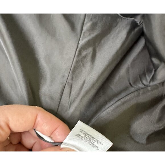 Le Suit Women’s Petite Blazer Dark Gray One Button Career Jacket Size 14P - Picture 5 of 9